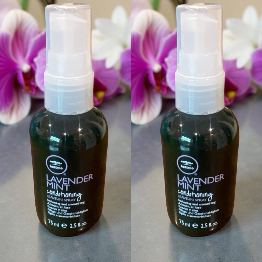 Paul Mitchell Tea Tree Lavender Mint Conditioning Leave In Spray 2.5 oz_ 2 units